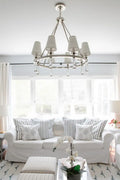 CRYSTORAMA, BAXTER CHANDELIER, CHANDELIER LIGHT
