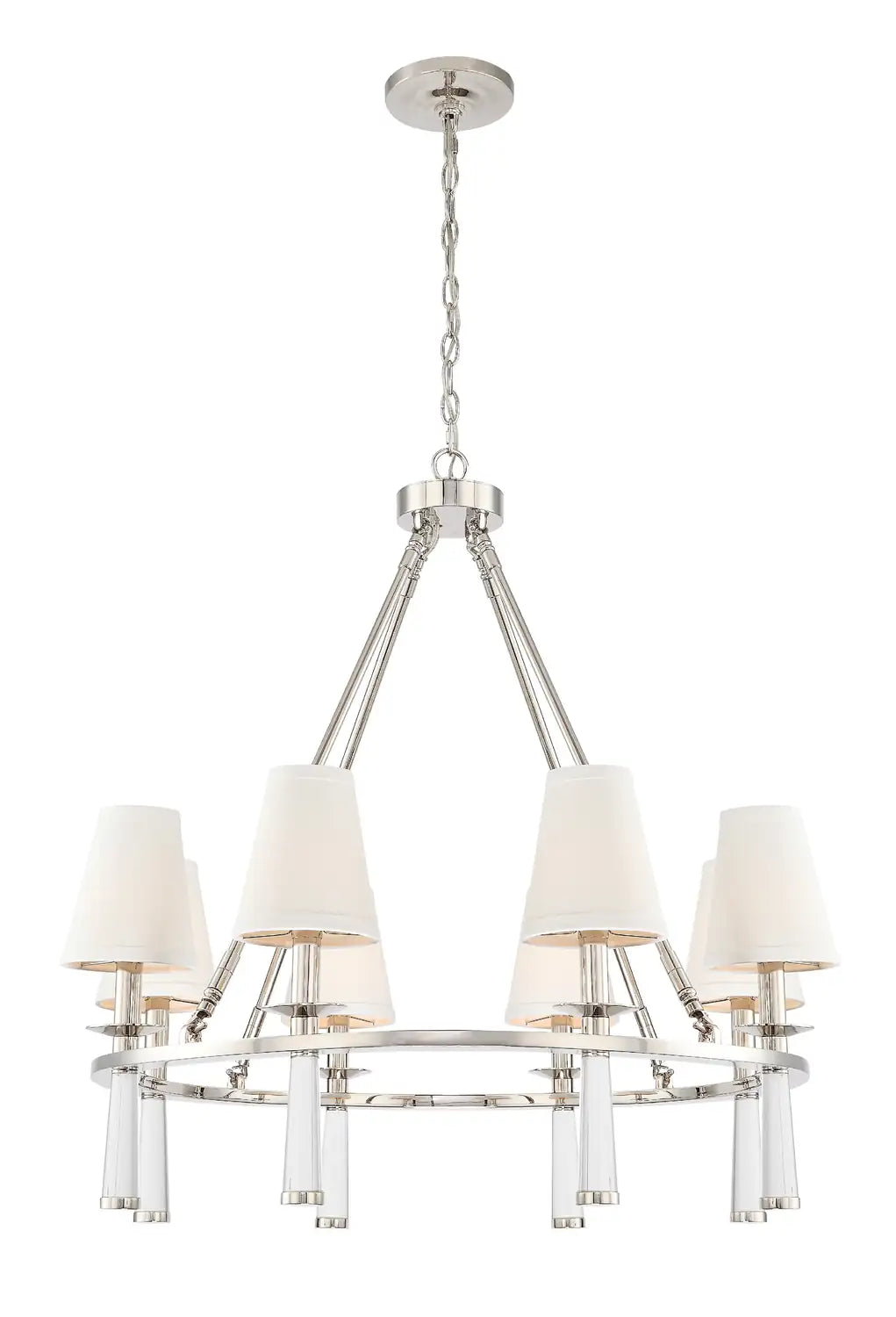 CRYSTORAMA, BAXTER CHANDELIER, CHANDELIER LIGHT