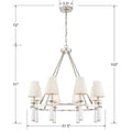CRYSTORAMA, BAXTER CHANDELIER, CHANDELIER LIGHT