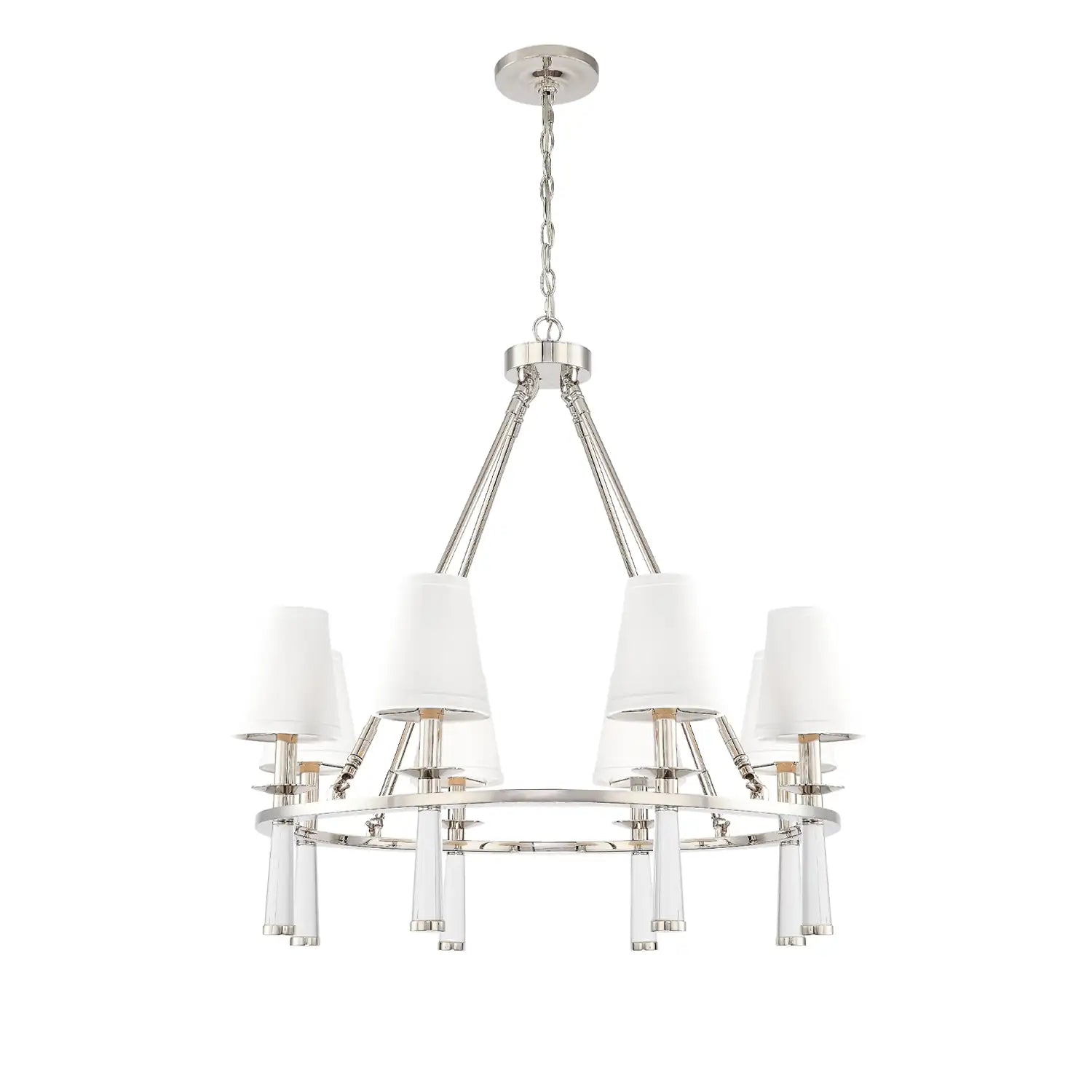 CRYSTORAMA, BAXTER CHANDELIER, CHANDELIER LIGHT