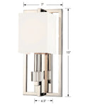 CRYSTORAMA, DIXON SCONCE, WALL SCONCES