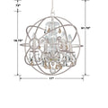 CRYSTORAMA, SOLARIS GOLDEN SHADOW CRYSTAL CHANDELIER, CHANDELIER LIGHT