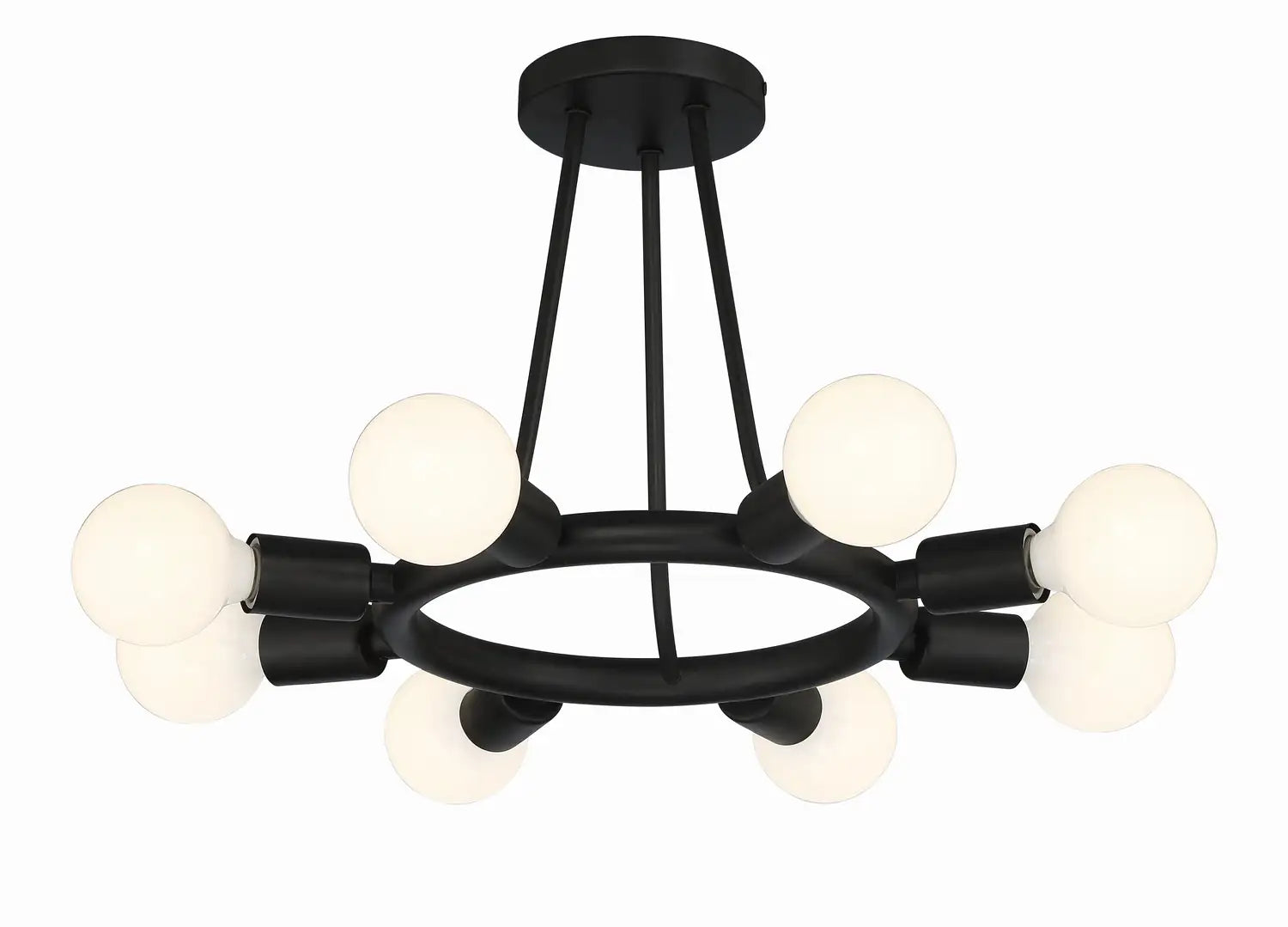 CRYSTORAMA, DAKOTA SEMI FLUSH MOUNT, FLUSH MOUNT CEILING LIGHTS