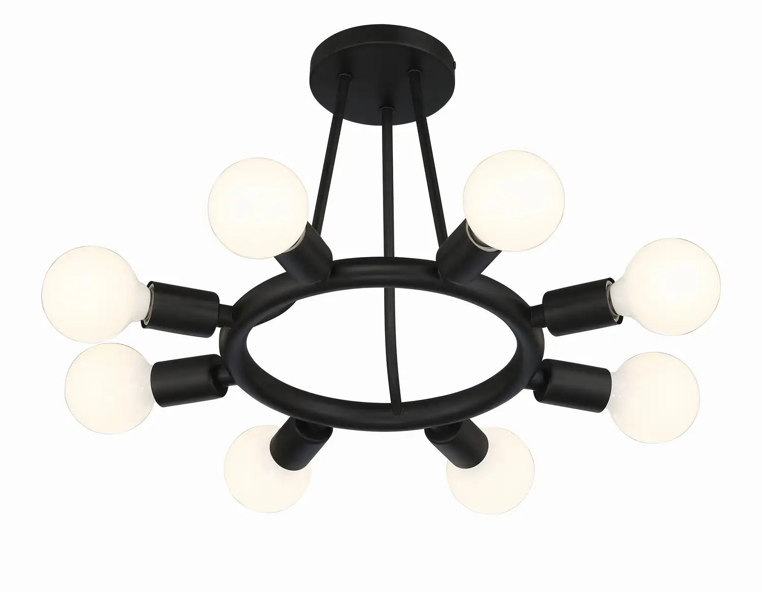 CRYSTORAMA, DAKOTA SEMI FLUSH MOUNT, FLUSH MOUNT CEILING LIGHTS