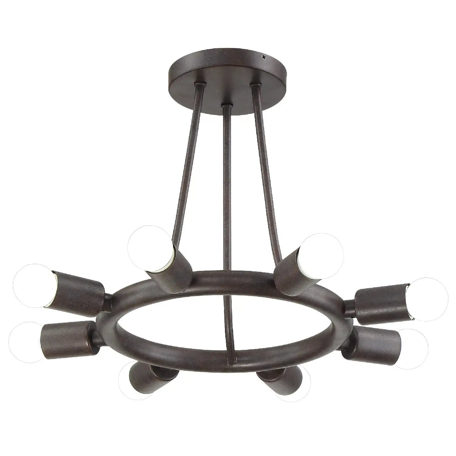 CRYSTORAMA, DAKOTA SEMI FLUSH MOUNT, FLUSH MOUNT CEILING LIGHTS