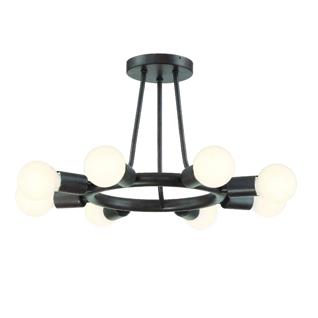 CRYSTORAMA, DAKOTA SEMI FLUSH MOUNT, FLUSH MOUNT CEILING LIGHTS
