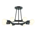 CRYSTORAMA, DAKOTA SEMI FLUSH MOUNT, FLUSH MOUNT CEILING LIGHTS