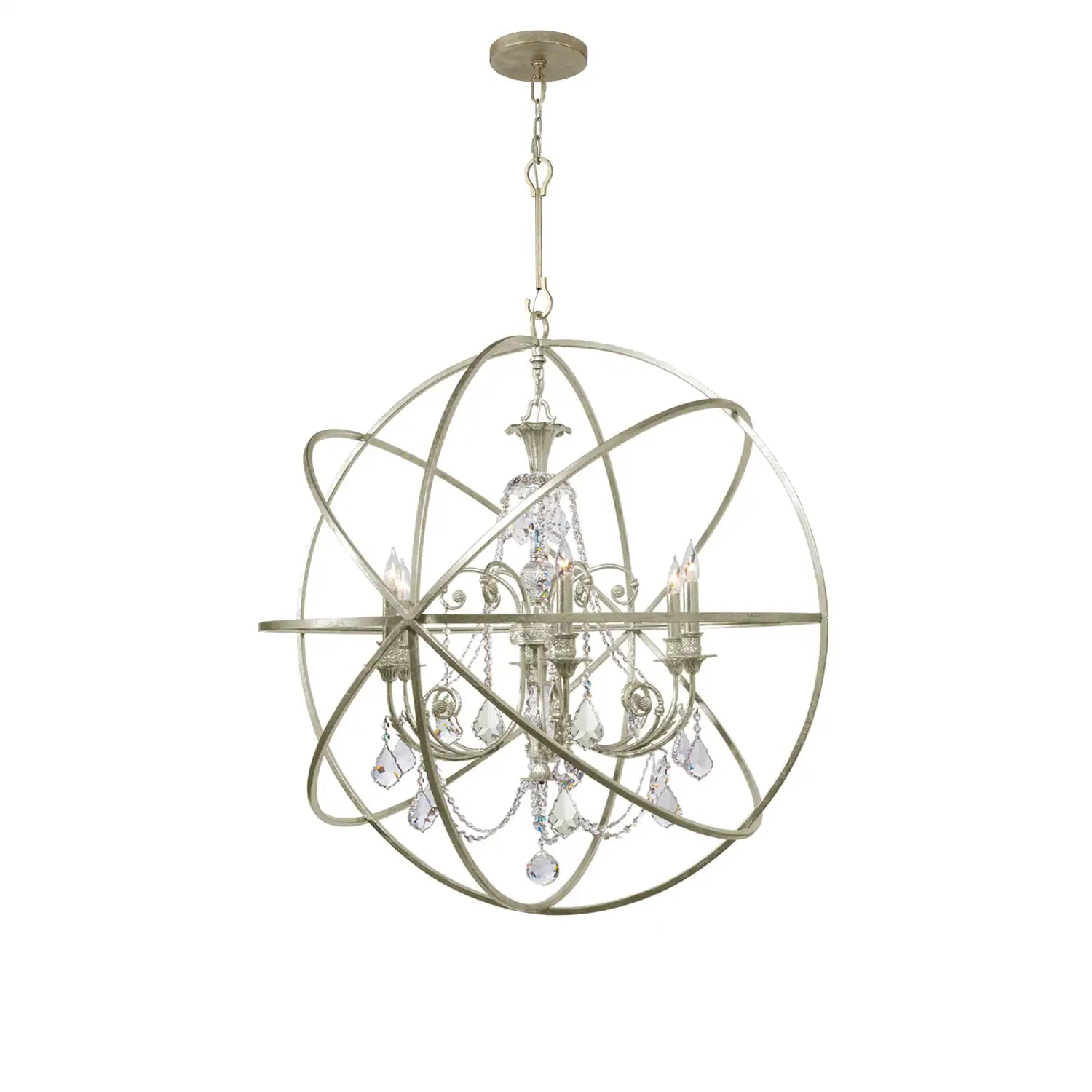 CRYSTORAMA, SOLARIS CHANDELIER, CHANDELIER LIGHT