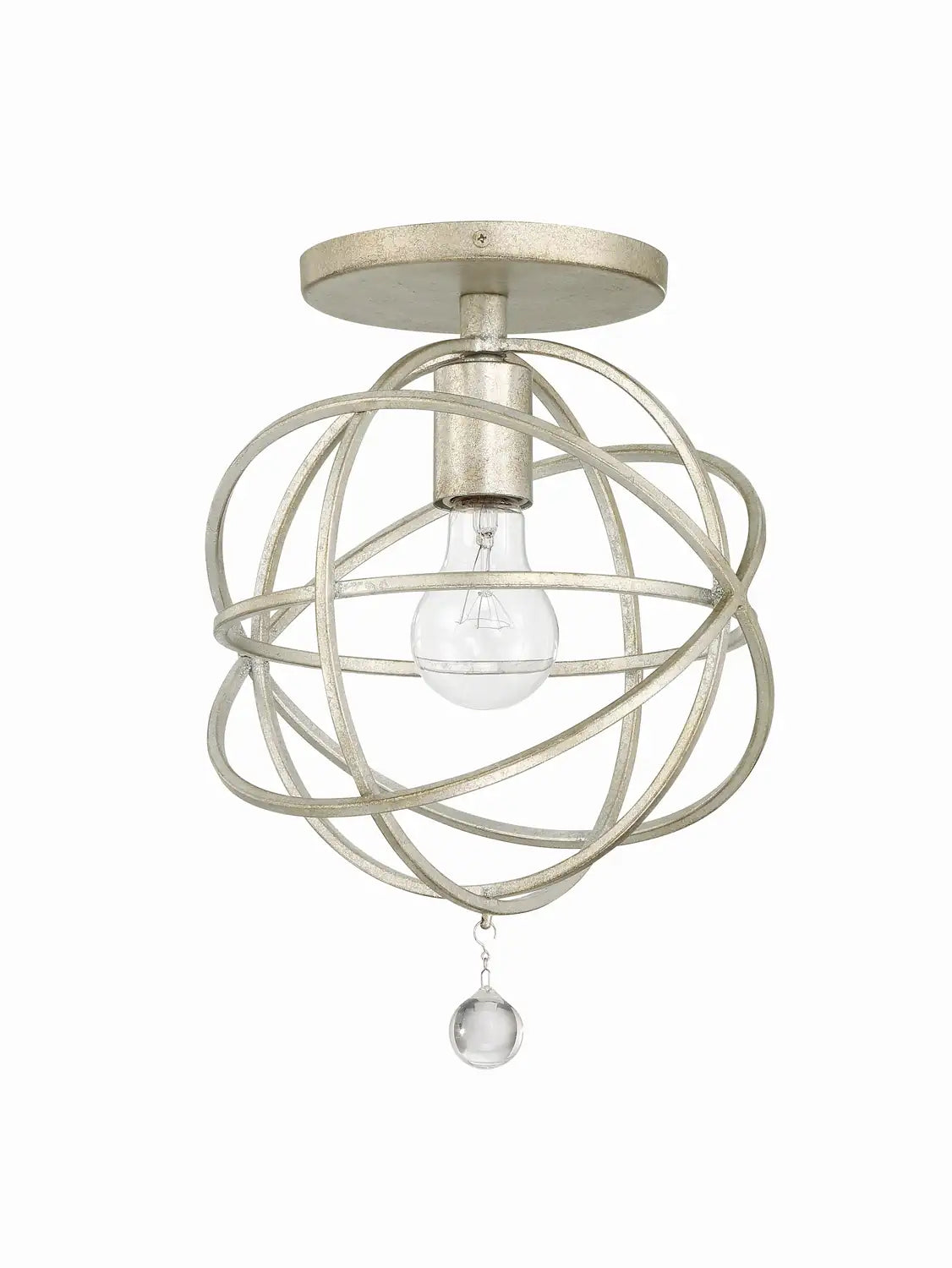 CRYSTORAMA, SOLARIS SEMI FLUSH MOUNT, FLUSH MOUNT CEILING LIGHTS
