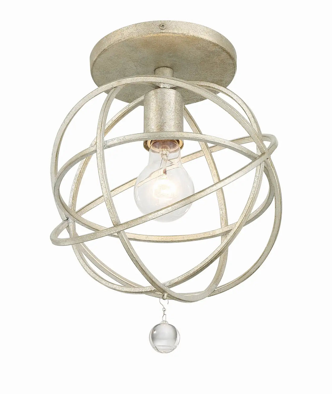 CRYSTORAMA, SOLARIS SEMI FLUSH MOUNT, FLUSH MOUNT CEILING LIGHTS