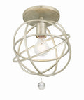 CRYSTORAMA, SOLARIS SEMI FLUSH MOUNT, FLUSH MOUNT CEILING LIGHTS