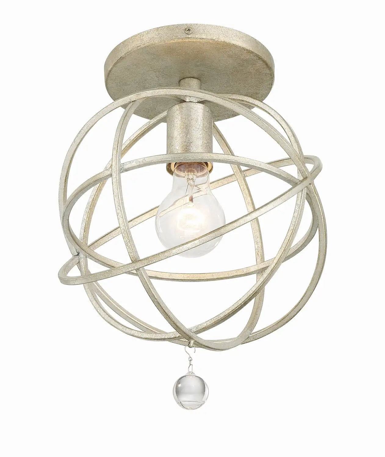 CRYSTORAMA, SOLARIS SEMI FLUSH MOUNT, FLUSH MOUNT CEILING LIGHTS