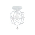 CRYSTORAMA, SOLARIS WET SEMI FLUSH MOUNT, FLUSH MOUNT CEILING LIGHTS