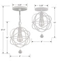 CRYSTORAMA, SOLARIS WET PENDANT, PENDANT LIGHT