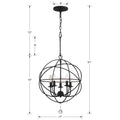 CRYSTORAMA, SOLARIS CHANDELIER, CHANDELIER LIGHT