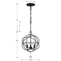 CRYSTORAMA, SOLARIS CHANDELIER, CHANDELIER LIGHT
