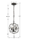 CRYSTORAMA, SOLARIS CHANDELIER, CHANDELIER LIGHT
