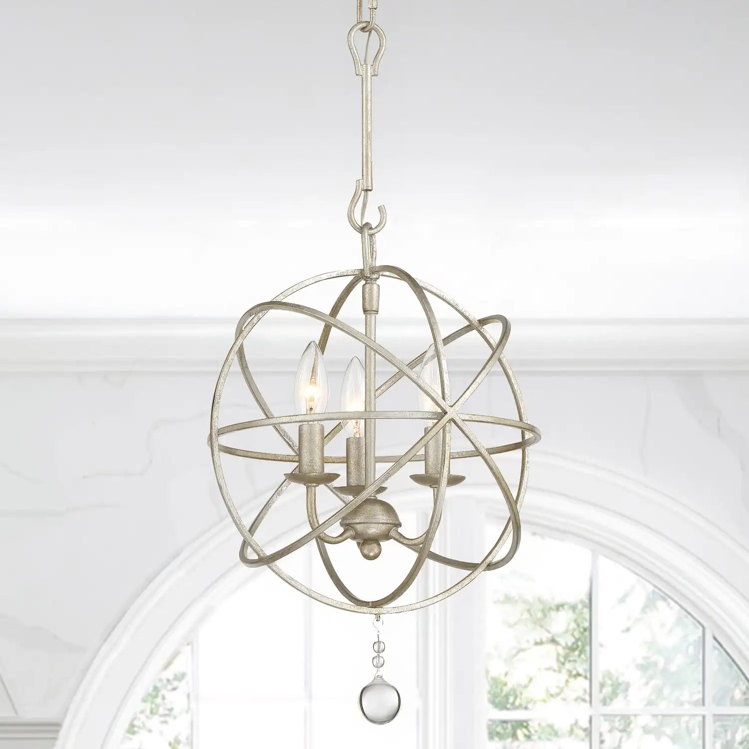 CRYSTORAMA, SOLARIS CHANDELIER, CHANDELIER LIGHT