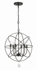CRYSTORAMA, SOLARIS SPHERE CHANDELIER, CHANDELIER LIGHT
