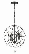 CRYSTORAMA, SOLARIS SPHERE CHANDELIER, CHANDELIER LIGHT