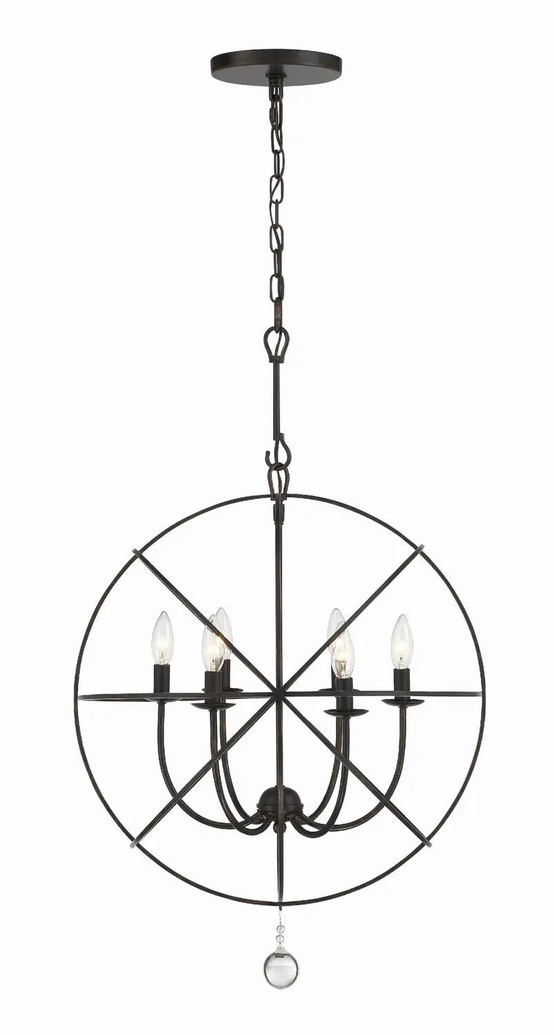 CRYSTORAMA, SOLARIS SPHERE CHANDELIER, CHANDELIER LIGHT