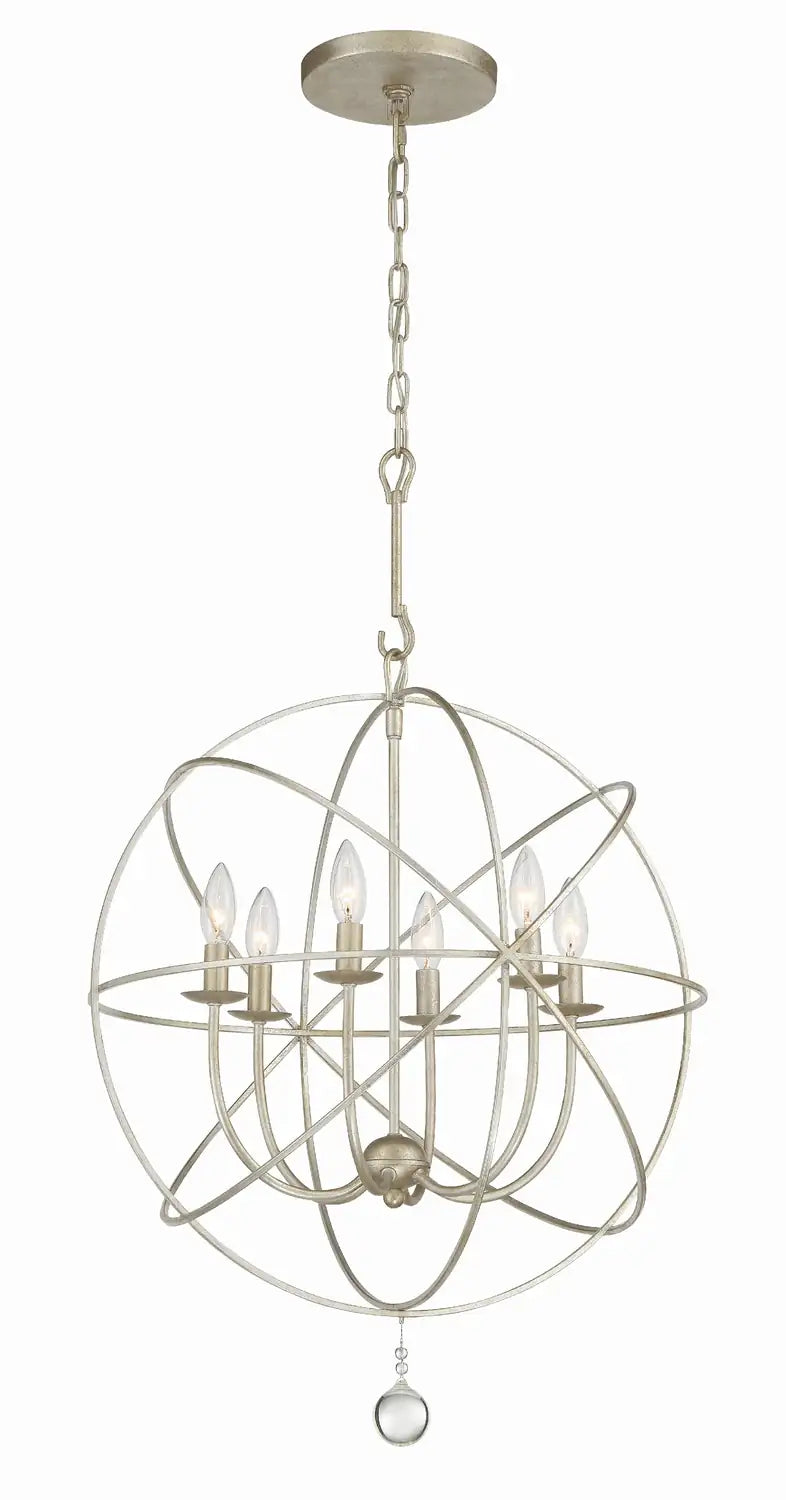 CRYSTORAMA, SOLARIS SPHERE CHANDELIER, CHANDELIER LIGHT