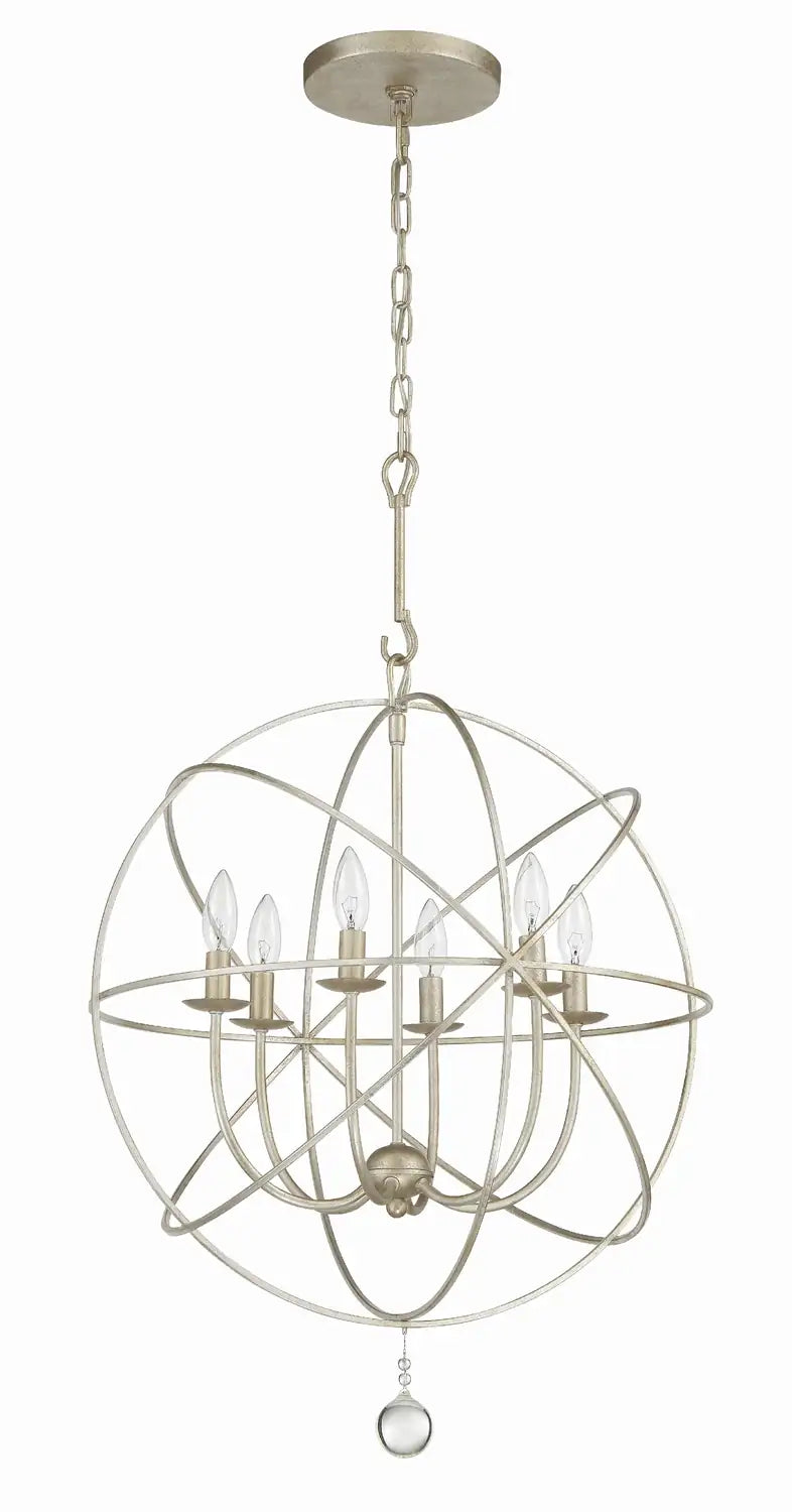 CRYSTORAMA, SOLARIS SPHERE CHANDELIER, CHANDELIER LIGHT