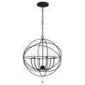 CRYSTORAMA, SOLARIS SPHERE CHANDELIER, CHANDELIER LIGHT