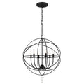 CRYSTORAMA, SOLARIS SPHERE CHANDELIER, CHANDELIER LIGHT