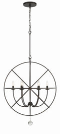 CRYSTORAMA, SOLARIS SPHERE CHANDELIER, CHANDELIER LIGHT