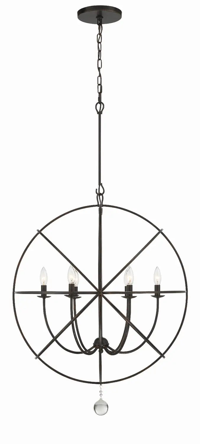CRYSTORAMA, SOLARIS SPHERE CHANDELIER, CHANDELIER LIGHT