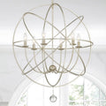 CRYSTORAMA, SOLARIS SPHERE CHANDELIER, CHANDELIER LIGHT