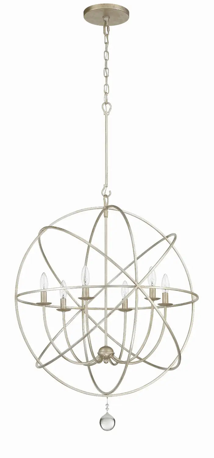 CRYSTORAMA, SOLARIS SPHERE CHANDELIER, CHANDELIER LIGHT