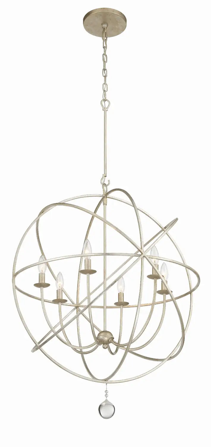 CRYSTORAMA, SOLARIS SPHERE CHANDELIER, CHANDELIER LIGHT