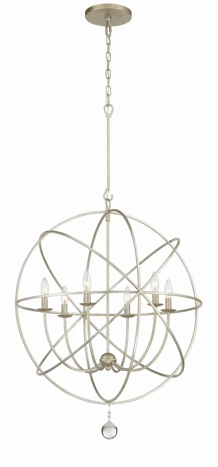 CRYSTORAMA, SOLARIS SPHERE CHANDELIER, CHANDELIER LIGHT
