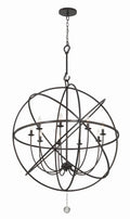 CRYSTORAMA, SOLARIS SPHERE CHANDELIER, CHANDELIER LIGHT
