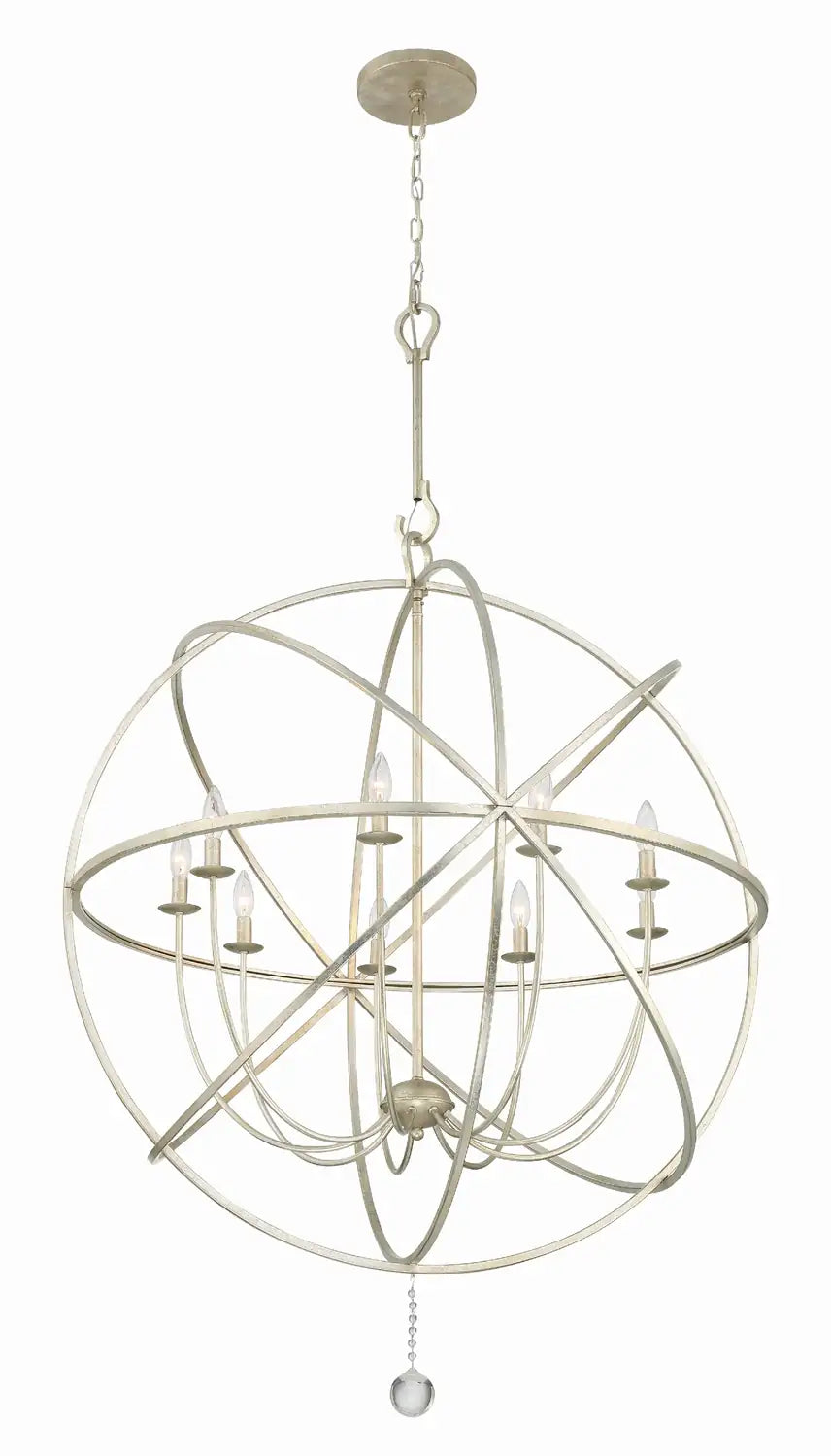 CRYSTORAMA, SOLARIS SPHERE CHANDELIER, CHANDELIER LIGHT