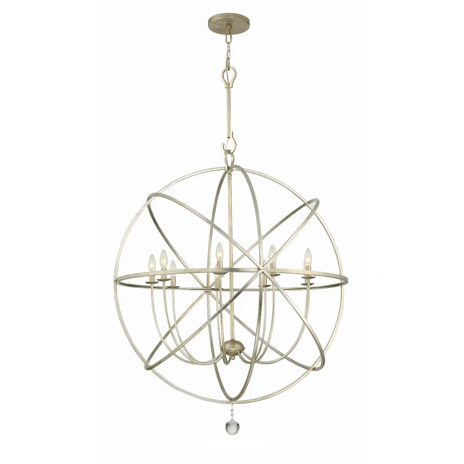 CRYSTORAMA, SOLARIS SPHERE CHANDELIER, CHANDELIER LIGHT