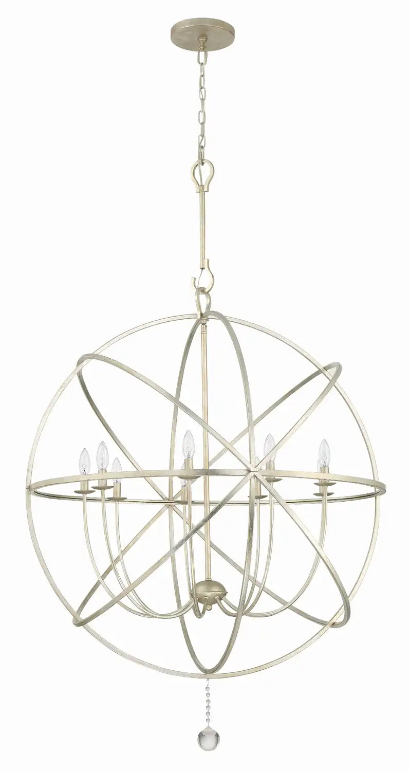 CRYSTORAMA, SOLARIS SPHERE CHANDELIER, CHANDELIER LIGHT