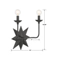 CRYSTORAMA, ASTRO SCONCE, WALL SCONCES