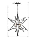 CRYSTORAMA, ASTRO CHANDELIER, CHANDELIER LIGHT
