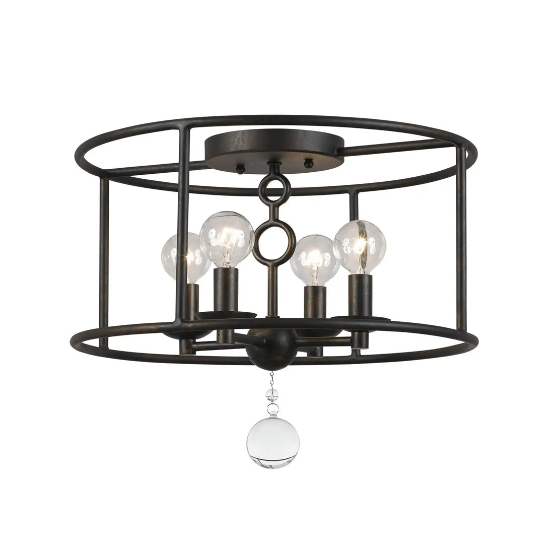 CRYSTORAMA, CAMERON SEMI FLUSH MOUNT, FLUSH MOUNT CEILING LIGHTS