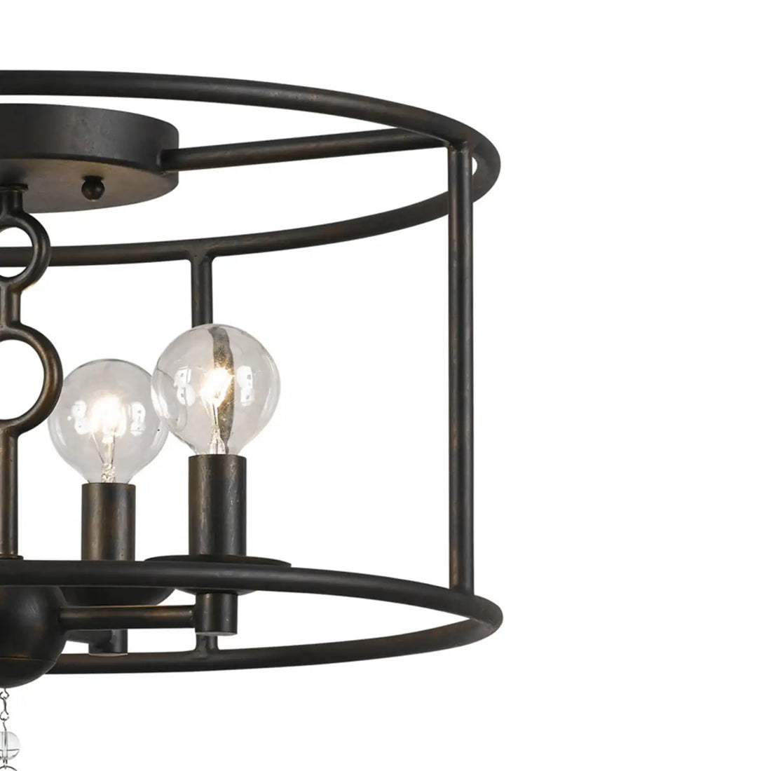 CRYSTORAMA, CAMERON SEMI FLUSH MOUNT, FLUSH MOUNT CEILING LIGHTS
