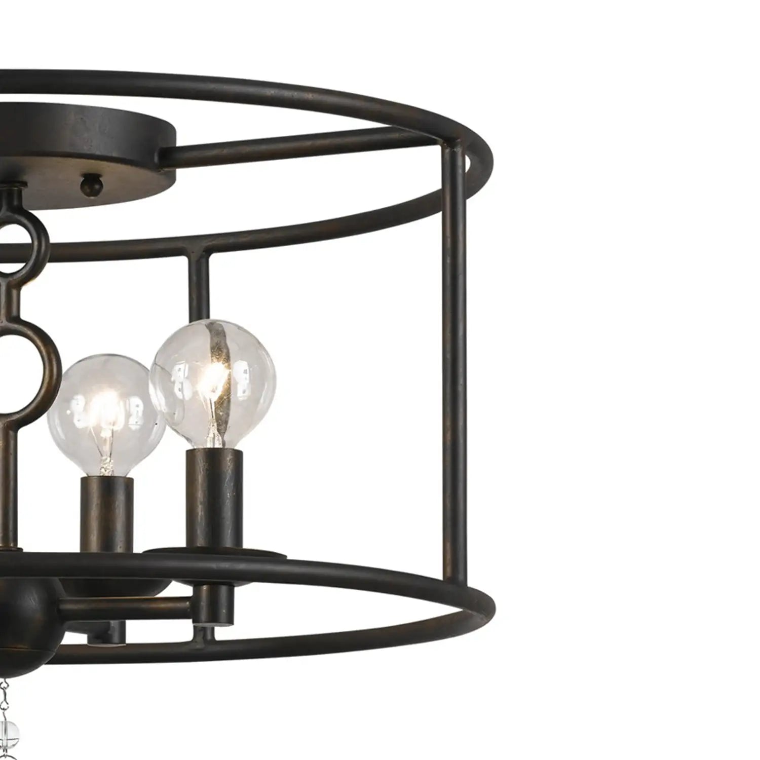 CRYSTORAMA, CAMERON SEMI FLUSH MOUNT, FLUSH MOUNT CEILING LIGHTS