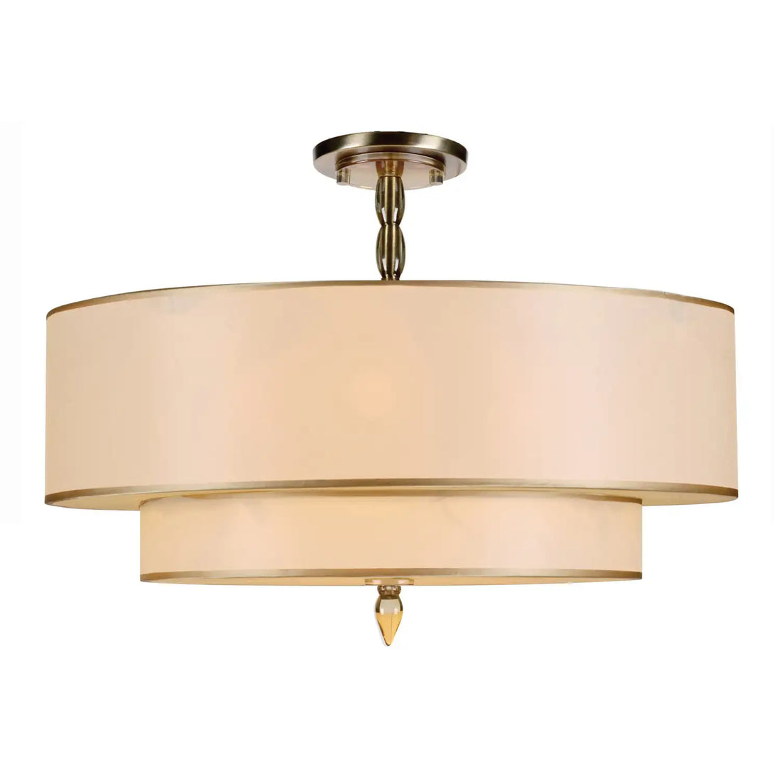 CRYSTORAMA, LUXO SEMI FLUSH MOUNT, FLUSH MOUNT CEILING LIGHTS