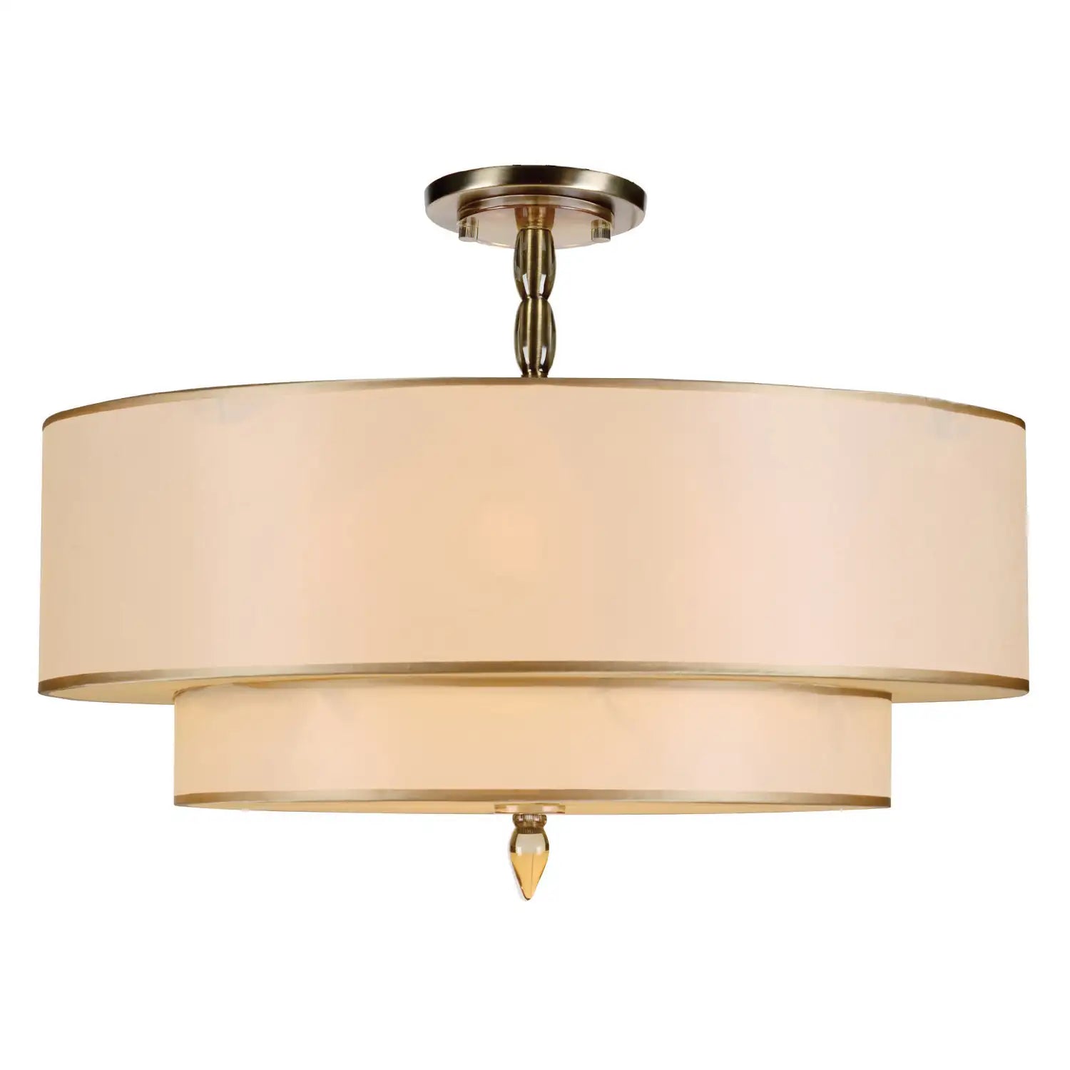 CRYSTORAMA, LUXO SEMI FLUSH MOUNT, FLUSH MOUNT CEILING LIGHTS