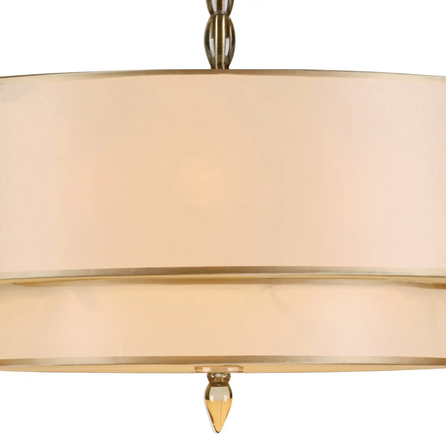 CRYSTORAMA, LUXO DRUM SHADE CHANDELIER, CHANDELIER LIGHT