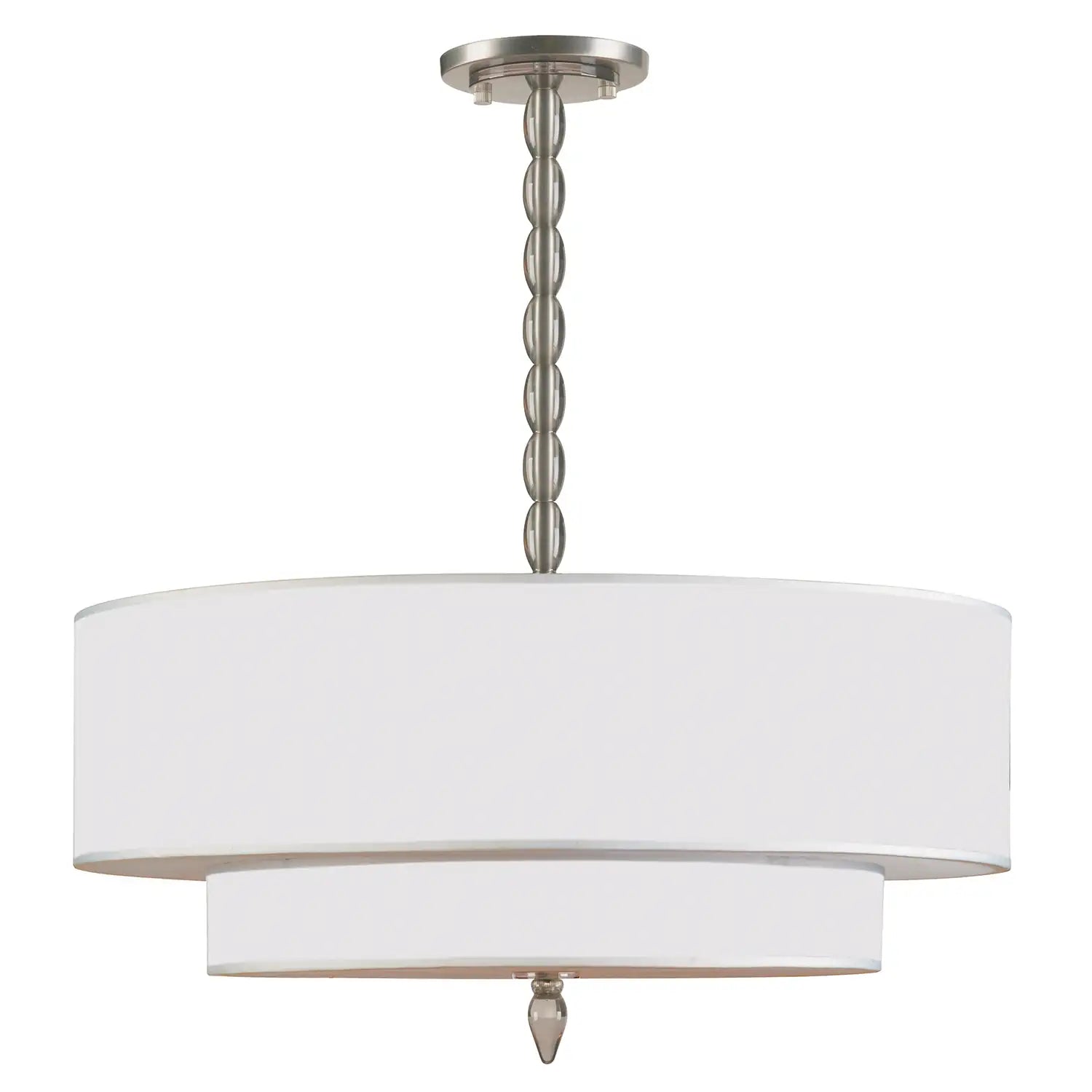 CRYSTORAMA, LUXO DRUM SHADE CHANDELIER, CHANDELIER LIGHT