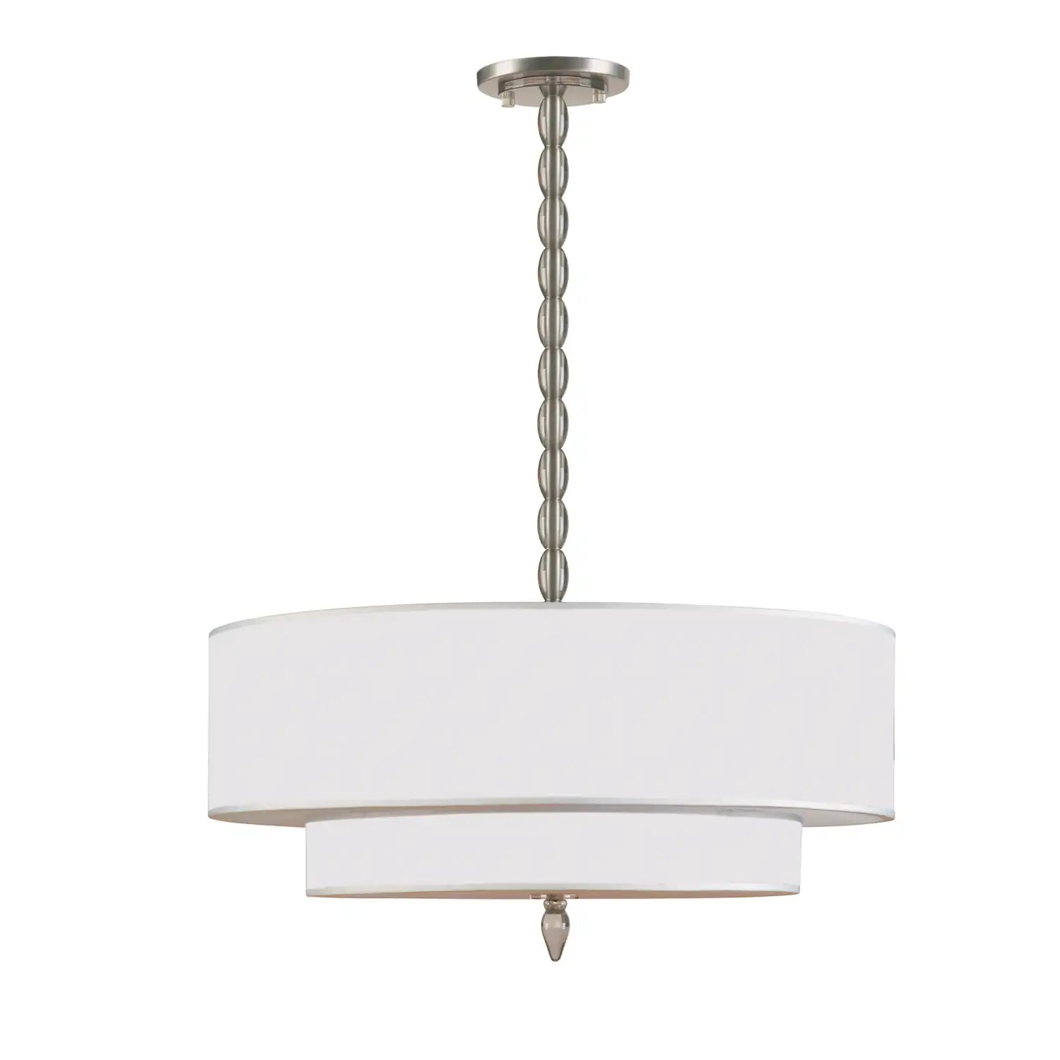 CRYSTORAMA, LUXO DRUM SHADE CHANDELIER, CHANDELIER LIGHT