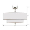 CRYSTORAMA, LUXO SEMI FLUSH MOUNT, FLUSH MOUNT CEILING LIGHTS